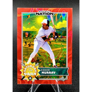 2025 Eddie Murray 1/1 Saturday in the Park Baltimore Orioles HOF First Baseman